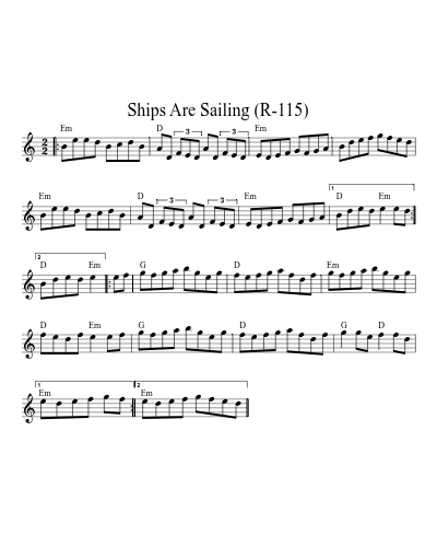 Ships Are Sailing (R-115)