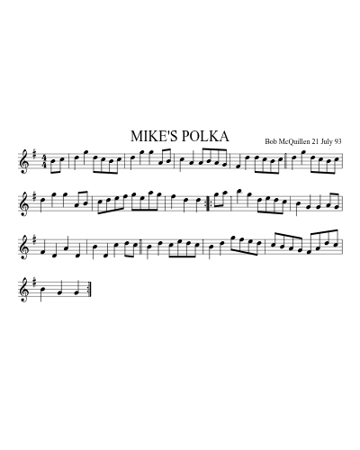 MIKE'S POLKA (Version 2)