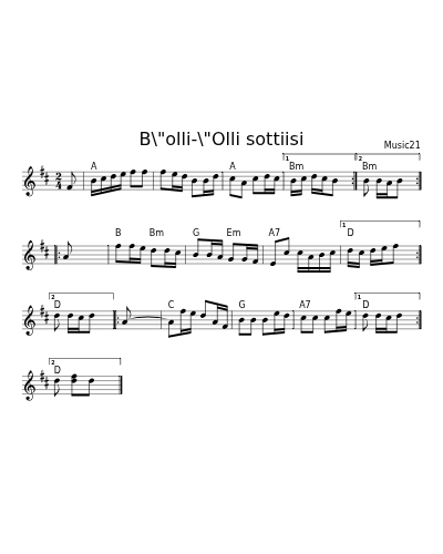 B\"olli-\"Olli sottiisi (Version 3)