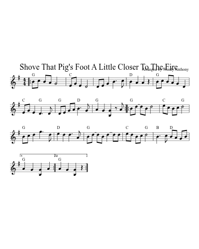 Shove That Pig's Foot A Little Closer To The Fire (Version 4)