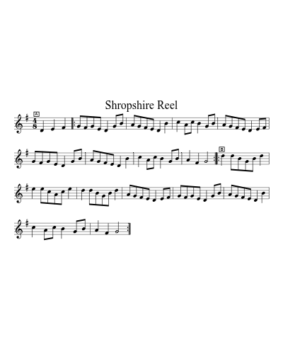 Shropshire Reel (Version 3) preview