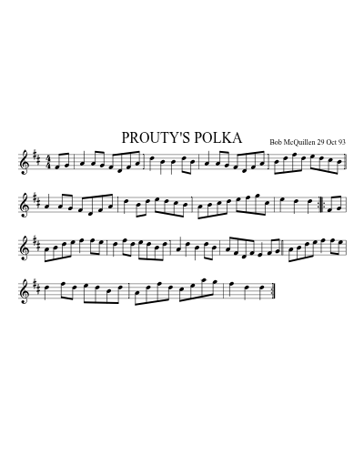 PROUTY'S POLKA