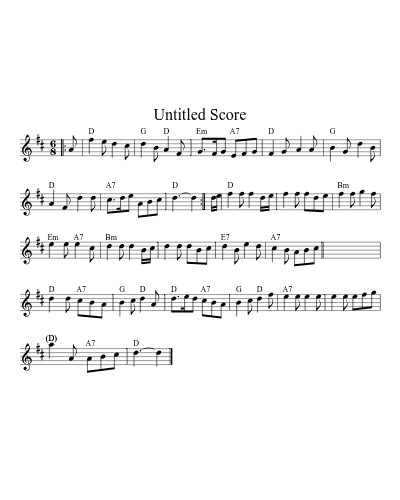 Sicilian Circle Dance (Version 2) sheet music preview