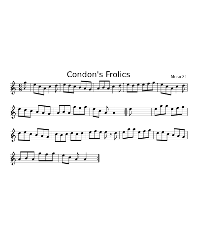 Condon's Frolics (Version 3)