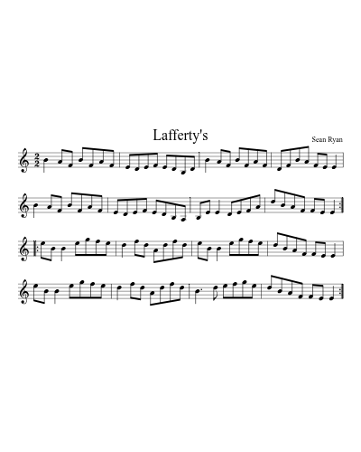 Lafferty's (Banish Misfortune)