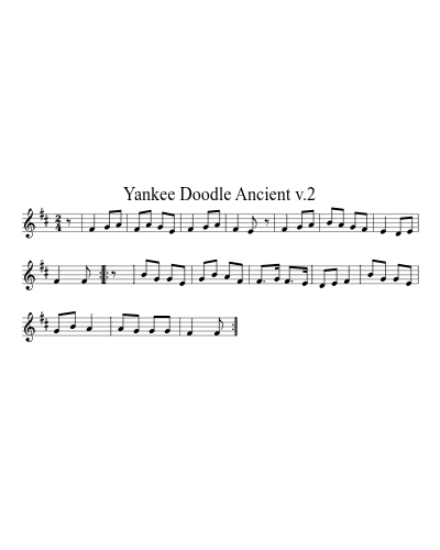 Yankee Doodle Ancient v.2