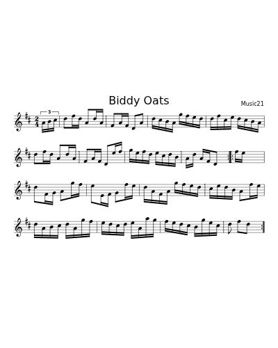 Biddy Oats (Singles)