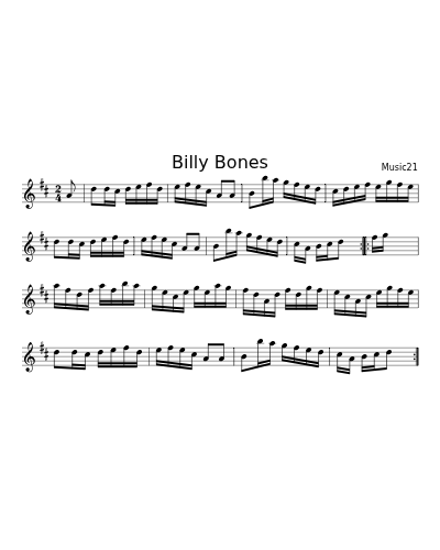 Billy Bones (Singles)