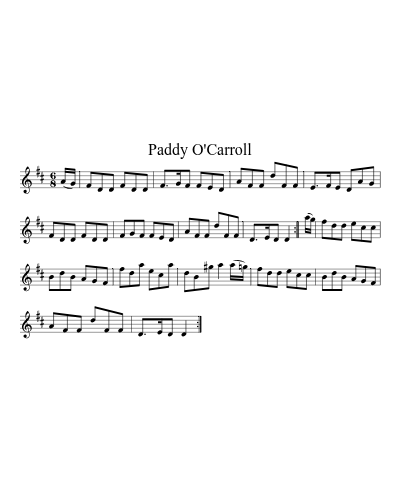Paddy O'Carroll