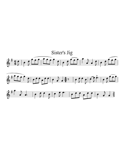 Sister's Jig (Version 2)