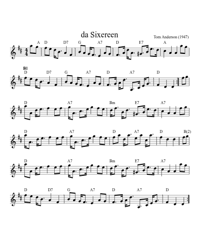 da Sixereen (Version 2)