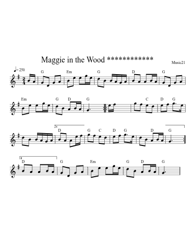 Maggie in the Wood ************ preview