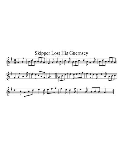 Skipper Lost His Guernsey (Version 3) preview