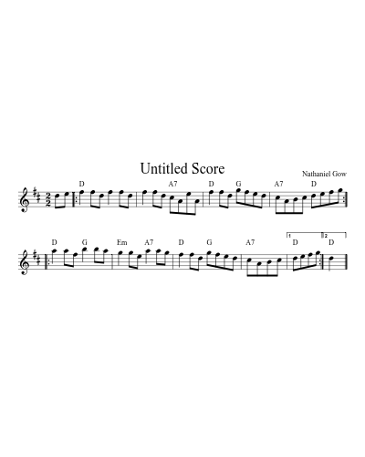 Sleepy Maggie1 (Version 2) sheet music preview