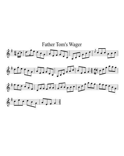 Father Tom's Wager (Version 3) preview