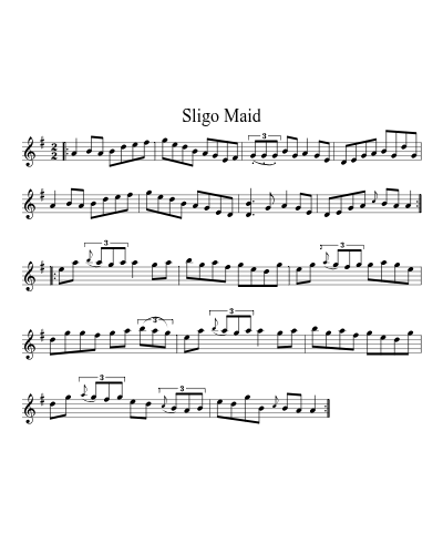 Sligo Maid (Version 2)