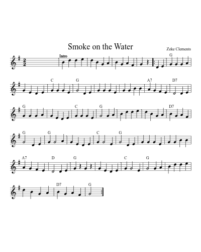 Smoke on the Water (Version 4)