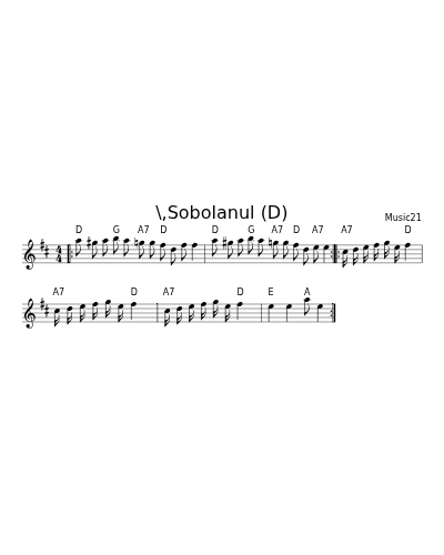 \,Sobolanul (D)