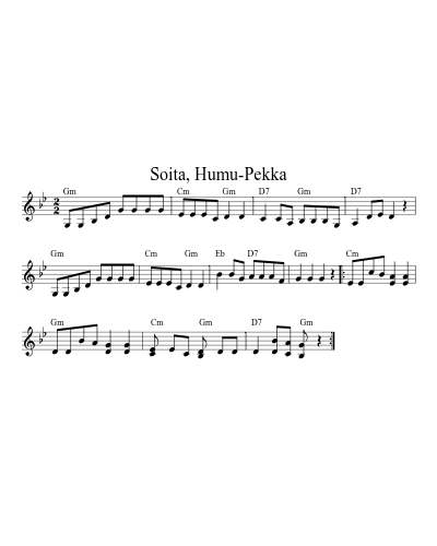 Soita, Humu-Pekka