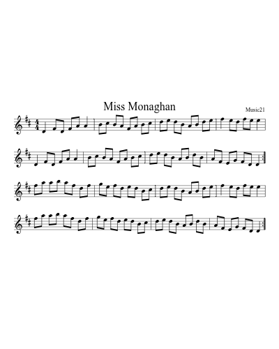 Miss Monaghan