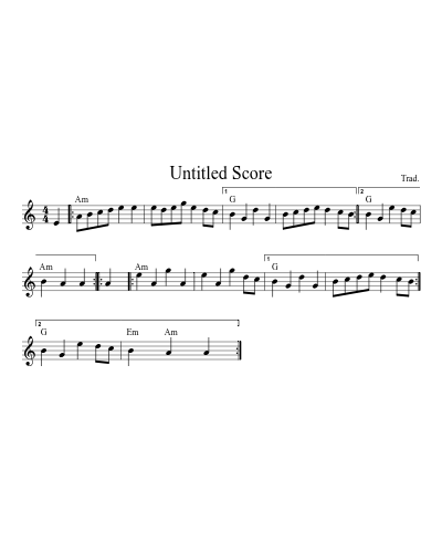 Soldiers Joy (Version 3)