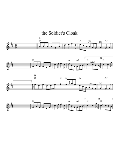 the Soldier's Cloak (Version 6)