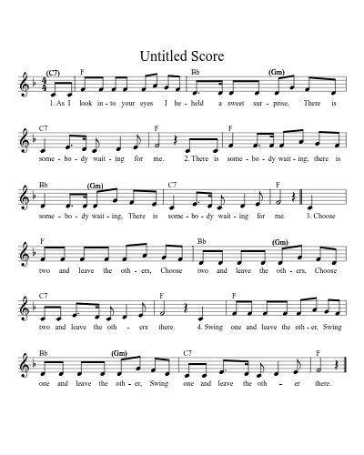 Somebody Waiting For Me