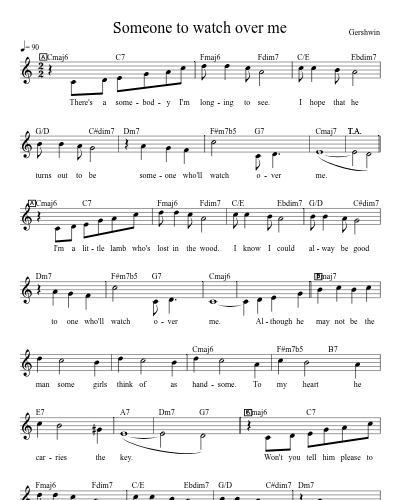 Someone to watch over me preview