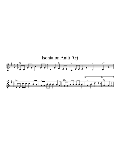 Isontalon Antti (G) (Song1)
