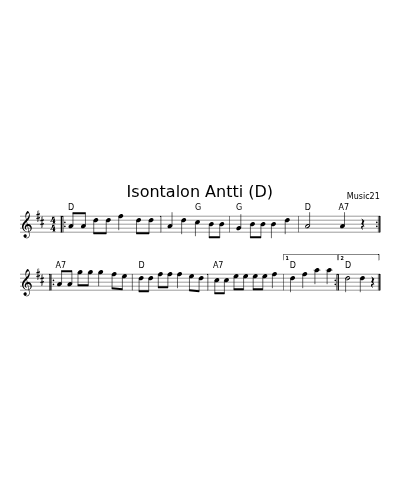 Isontalon Antti (D) (Song1)