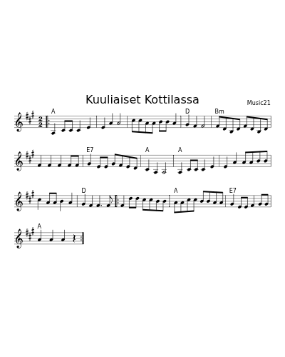 Kuuliaiset Kottilassa (Song3)