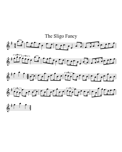 The Sligo Fancy sheet music preview
