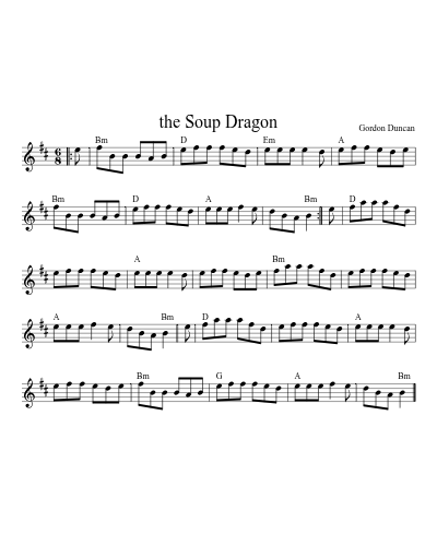 the Soup Dragon (Version 5)