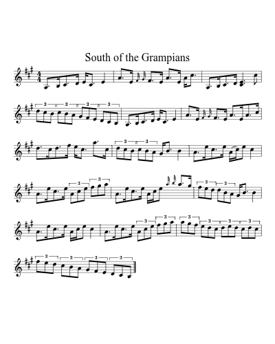 South of the Grampians (Version 2)