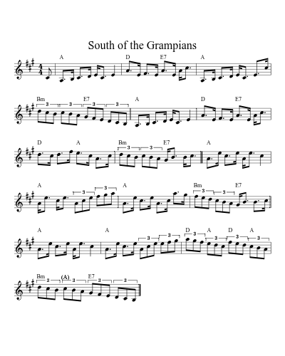 South of the Grampians (Version 3)