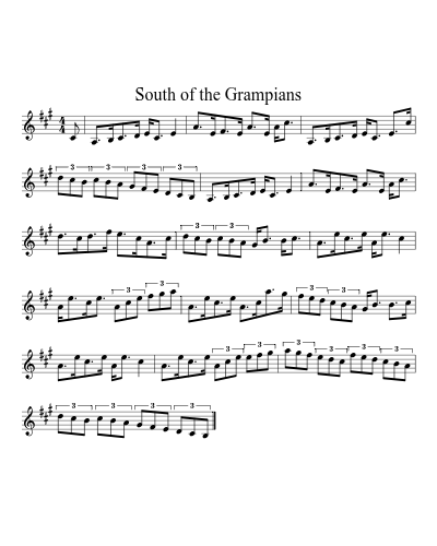 South of the Grampians (Version 4)