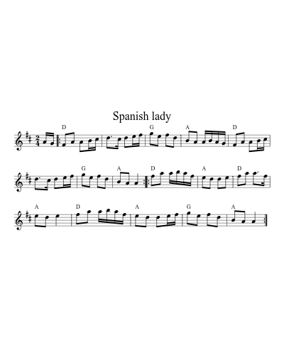 Spanish lady (Version 2)