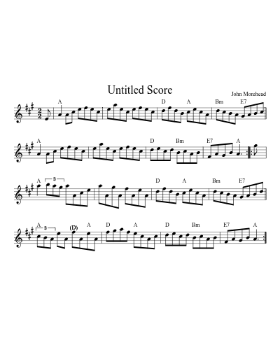 Speed the Plough (Version 7) sheet music preview
