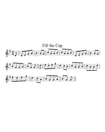 Fill the Cup