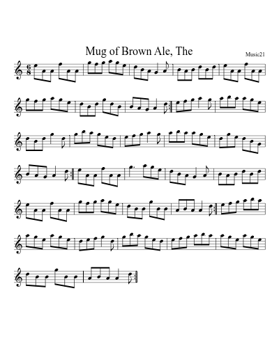 Mug of Brown Ale, The