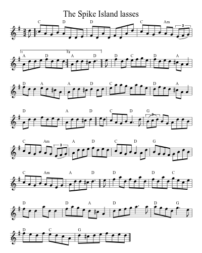 The Spike Island Lasses (Version 3) preview