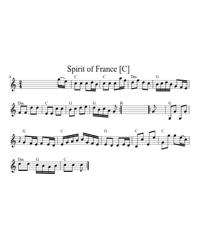 Spirit of France  [C] (Version 3)
