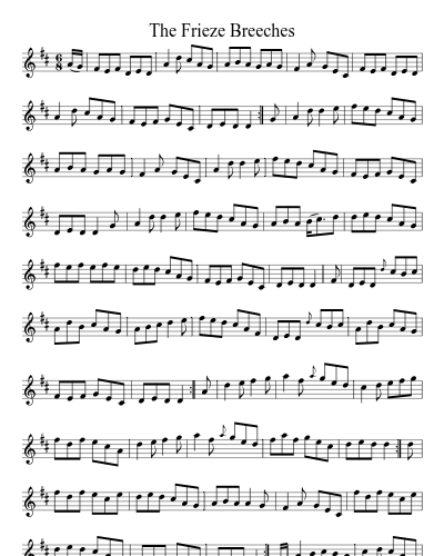 The Frieze Breeches preview