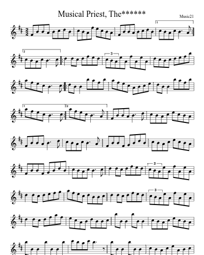 Musical Priest, The******