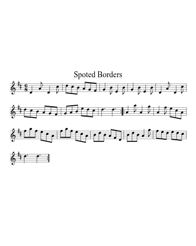 Spoted Borders preview