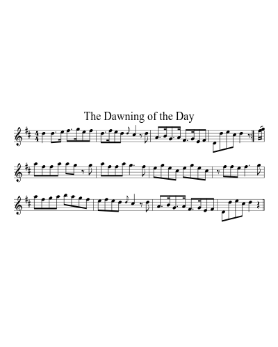 The Dawning Of The Day (Version 3) preview