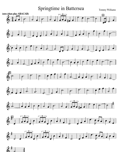 Springtime in Battersea (Version 3)