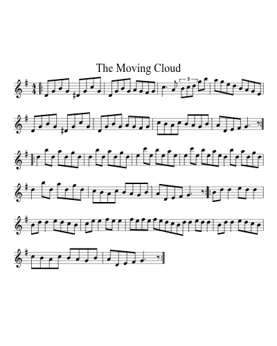 The moving cloud (Version 2)