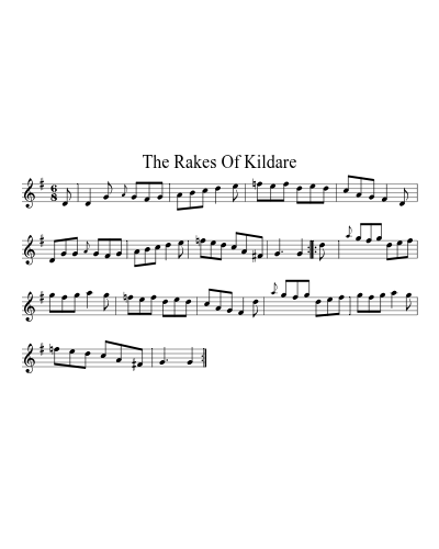 The rakes of Kildare (Version 2)