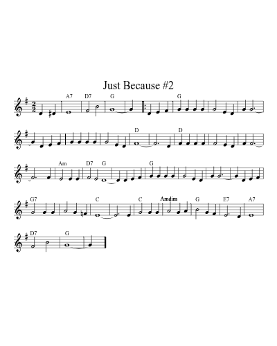 Just Because #2 (Version 3)